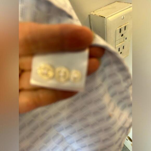 Egara slim fit stretch NO IRON long sleeve button down shirt - Picture 3 of 5